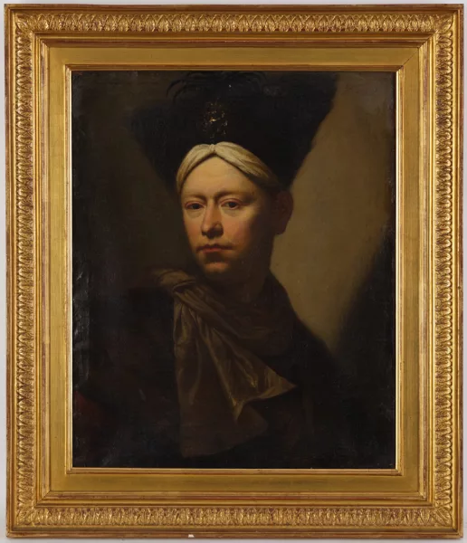 Salomon Adler — Giovane con berrettone