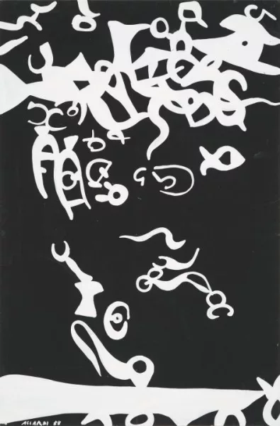 Carla Accardi — Bianco su nero