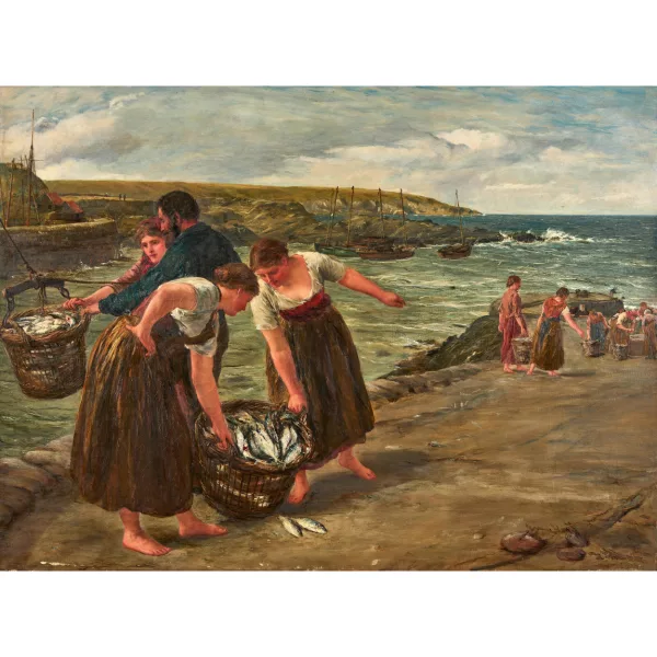 James Clarke Hook — « Caller Herrin ».
