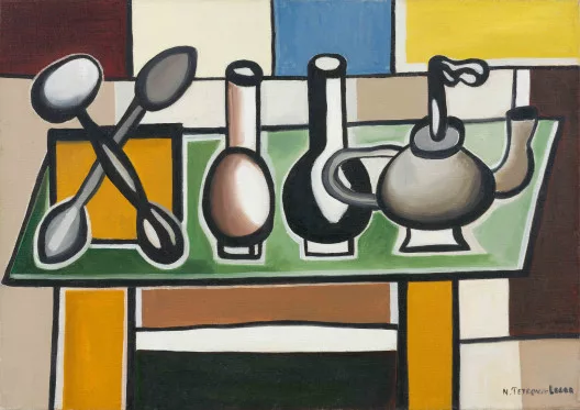 Nadia Khodossievitch Léger — Nature morte, 1953