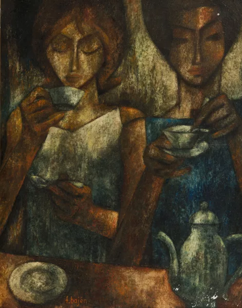 Francisco Bajén — L'heure du thé,