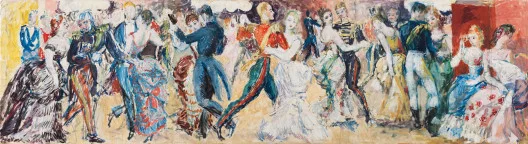 Duncan Grant — Esquisse pour la scène du bal dans Cendrillon, vers 1944