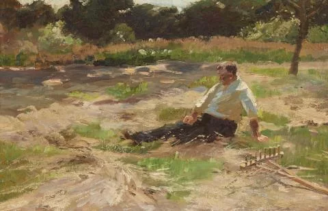 Hugo Mühlig — À la fenaison