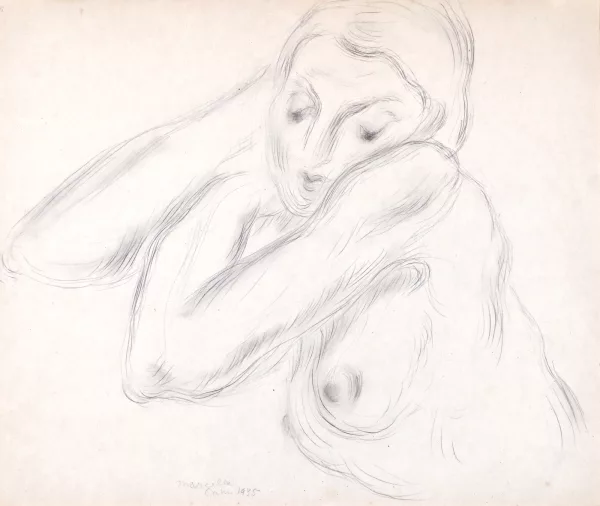 Marcelle Cahn — Buste de femme, 1935
