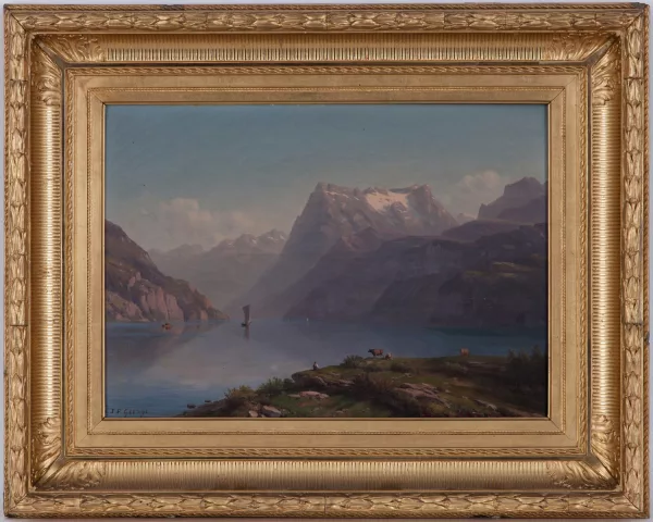 Philippe George — Vue du lac des Quatre-Cantons