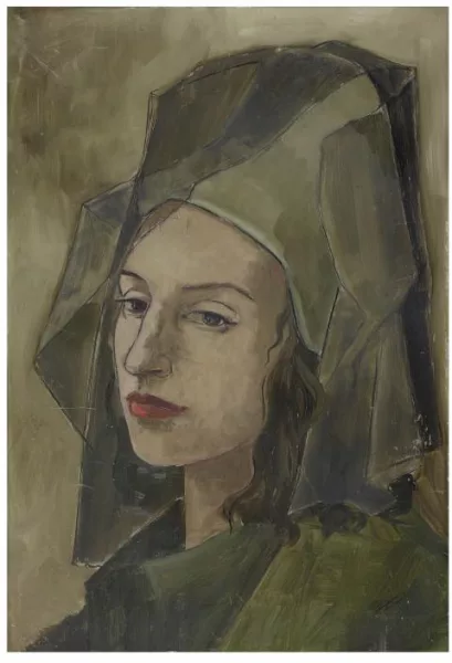 Eberhard Viegener — Frauenporträt (Annemarie)