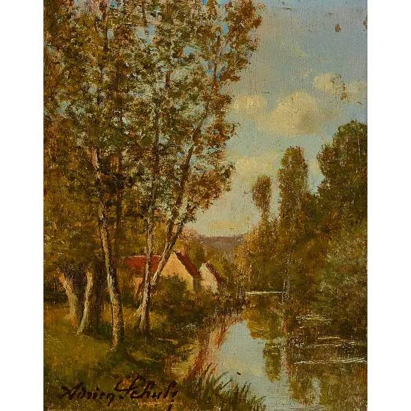 Adrien Schulz — "Bords du Lunain".