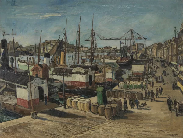 Marcel Leprin — Le port de Marseille