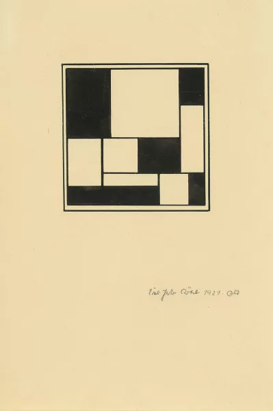 Karl Peter Röhl — Composition, 1921