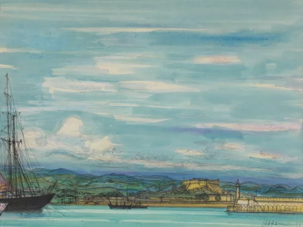 Jean Carzou — Port