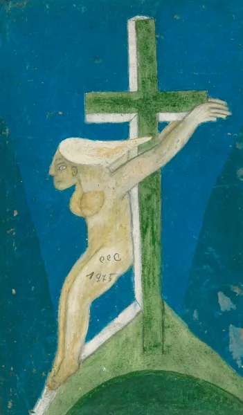 Sava Sekulić — Die Frau trägt die Leiden der Welt, 1975