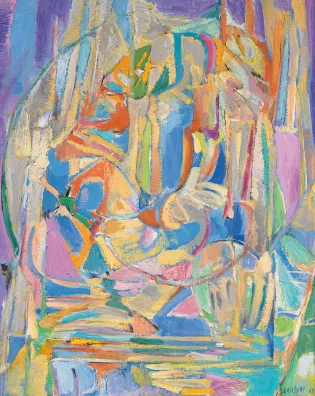 André Lanskoy — Composition, 1969