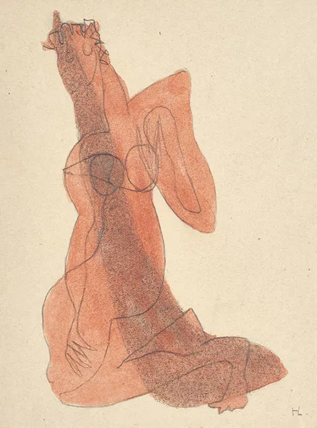 Henri Laurens — Femme agenouillée, 1951