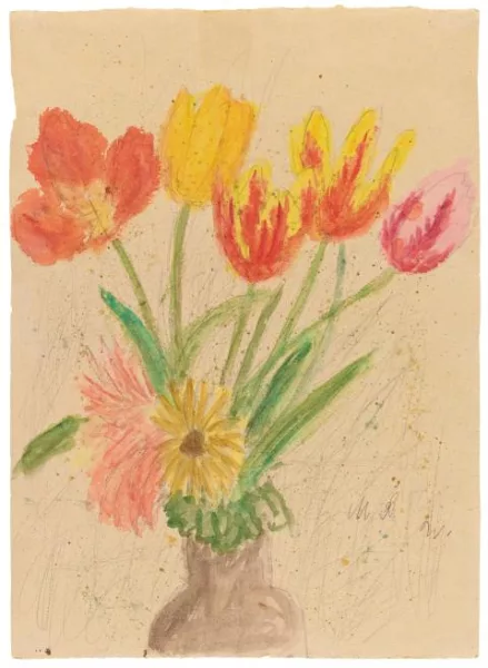 Max Peiffer Watenphul — Tulpen und Margeriten