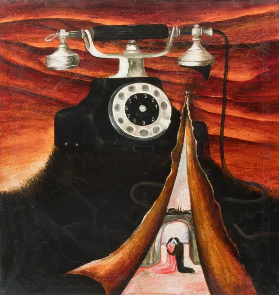 Maria Anto — Le soir avec un téléphone II
