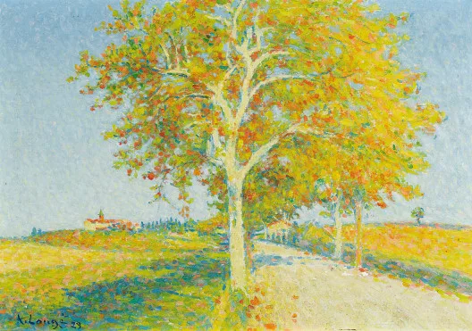 Achille Laugé — Chemin au printemps, 1929