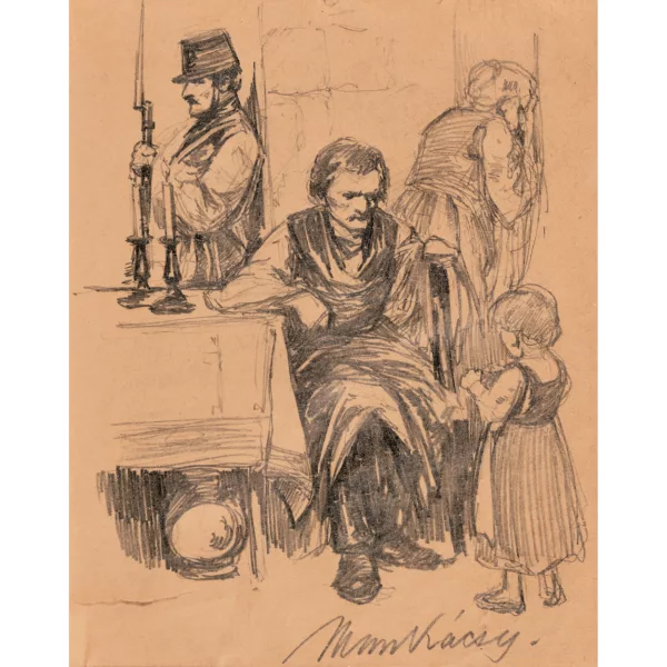 Mihály Munkácsy — "Der Arrestant".