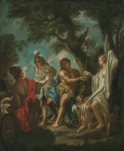 Jean-François de Troy — in der Art Das Urteil des Paris