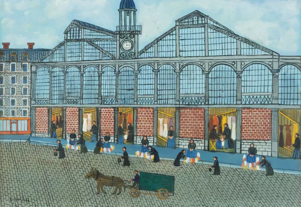 Louis Vivin — Ancien Marché du Temple