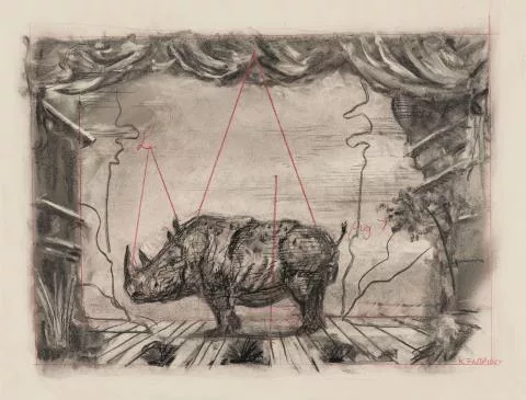 William Kentridge — Sans titre
