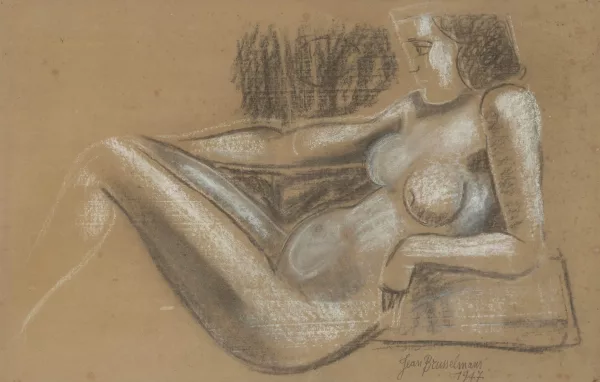 Jean Brusselmans — Nu allongé