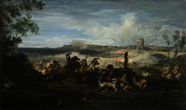 Filippo Napoletano — Scène de bataille