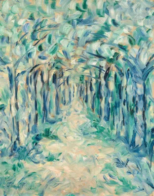 Léon Weissberg — Baumallee, 1922