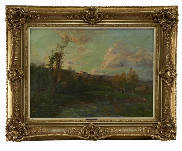 Edmond Marie Petitjean — Les lavandières