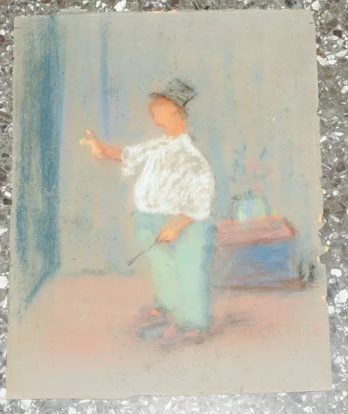 Ossip Lubitch — Mann mit Zylinder