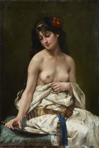 Bernard de Gironde — Junge Frau