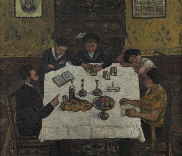 Nathan Grunsweigh — Famille pendant le Shabbat