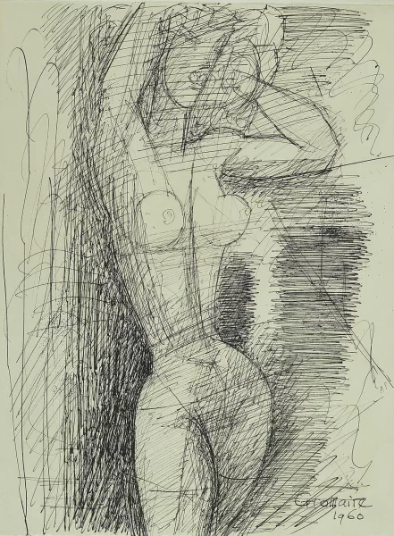 Marcel Gromaire — Nu féminin