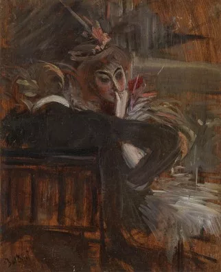 Giovanni Boldini — Au restaurant, vers 1896
