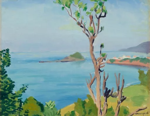 Albert Marquet — L'arbre, corniche de Bougie
