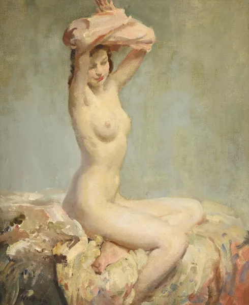 Walter Ernest Webster — Nu féminin,