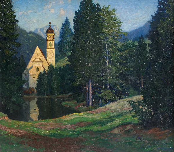 Ernst Liebermann — Waldidyll, 1906
