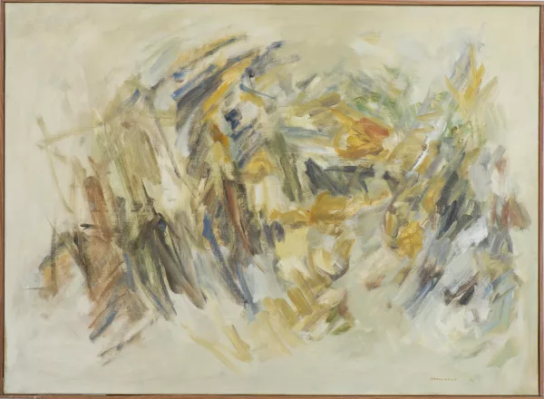 Albert Chaminade — Albert CHAMINADE (1923-2010), 'Sans titre', huile
