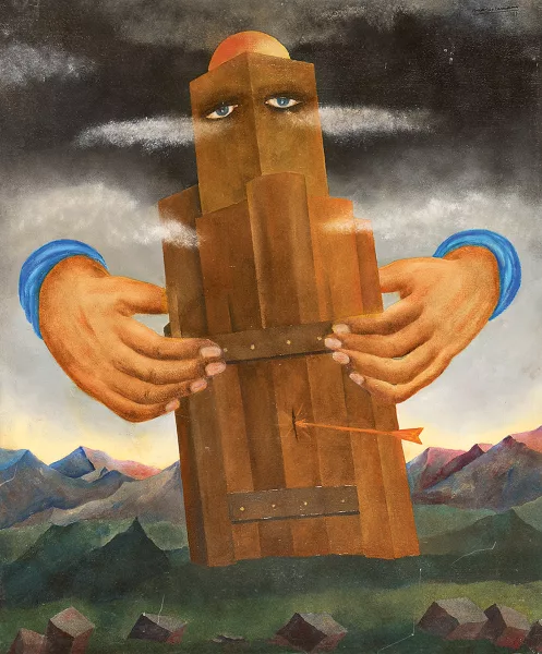 Marc Eemans — La tour vigie, 1977