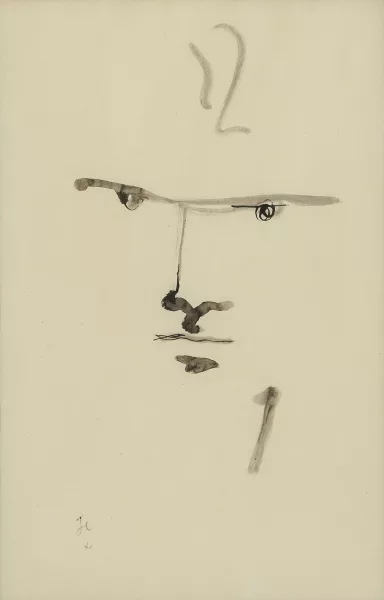 Jean Cocteau — Gesicht