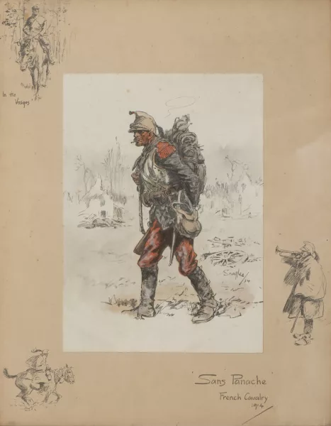 Snaffles — Sans Panache, French Cavalry