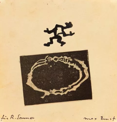 Max Ernst — Zu: John Russell, Max Ernst. Leben und Werk, Köln 1966