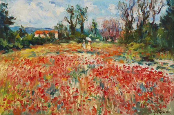 Max Agostini — Les coquelicots