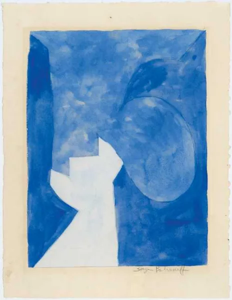 Serge Poliakoff — Composition abstraite, 1959