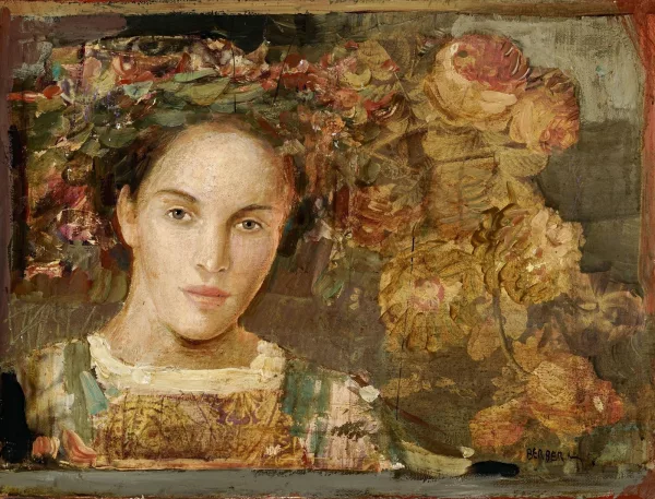 Mersad Berber — Jeune femme à la coiffe