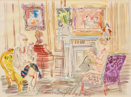 Raoul Dufy — Portraits de M et Mme Mac Donald