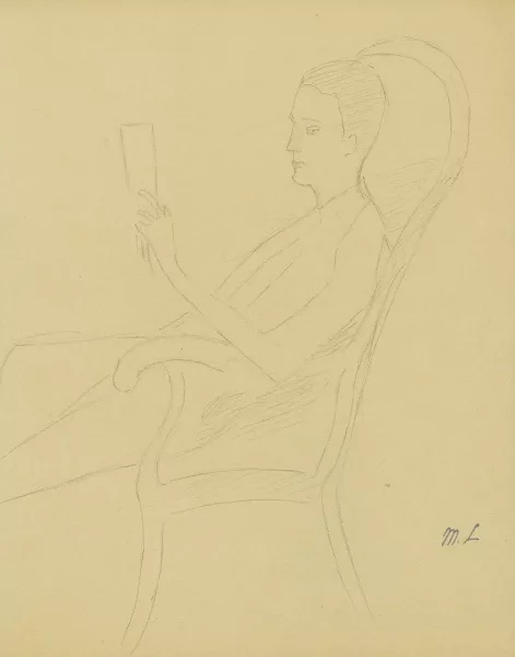 Marie Laurencin — Etude de femme à la lecture