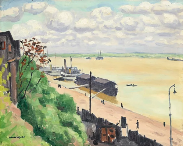 Albert Marquet — Paysage du Danube à Galatz