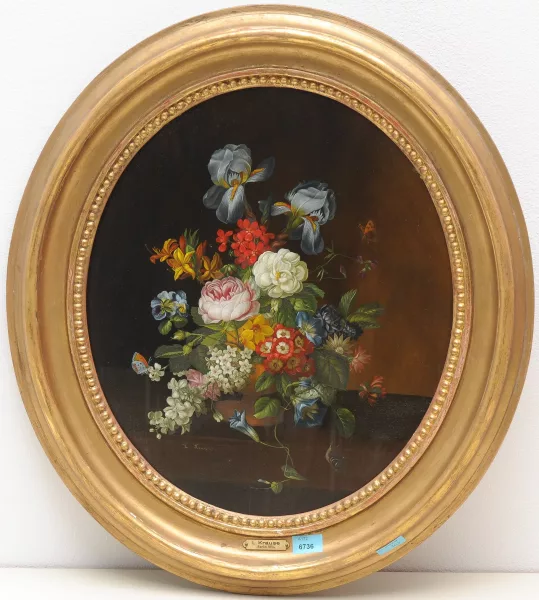 Lina Krause — Nature morte aux fleurs