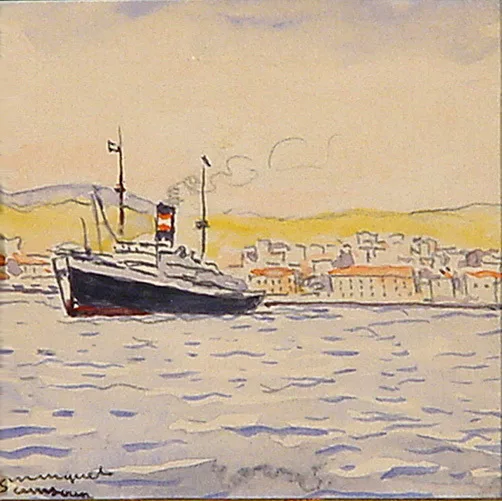 Albert Marquet — Paquebot