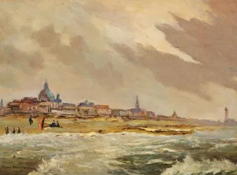 Hans Herrmann — Strand von Scheveningen